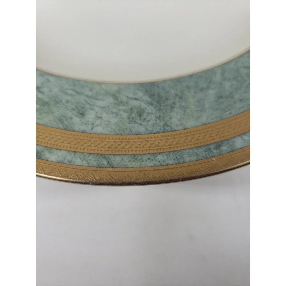 Oscar de la Renta Jade Florentine Soup Bowl Replacement L2360 Japan Fine Ivory